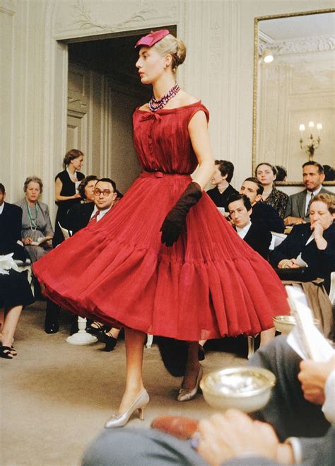 dior technique 50s|vintage dior fashion.